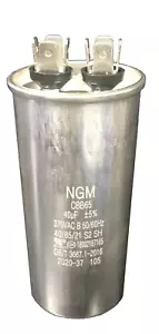 Capacitor Motor Run Round 40 uF MFD 370V - Picture 1 of 3