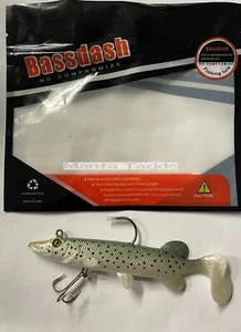 NEU 1 x 13cm 25g Soft Shad Köder Hecht Raubfisch Barsch Spinn Jig Haken Bassdash - Bild 1 von 2