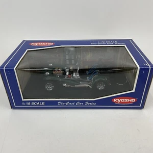 Kyosho Caterham Super Seven Green 1/18 Diecast Car Clam Shell Wing 1996 RARE - Picture 1 of 11