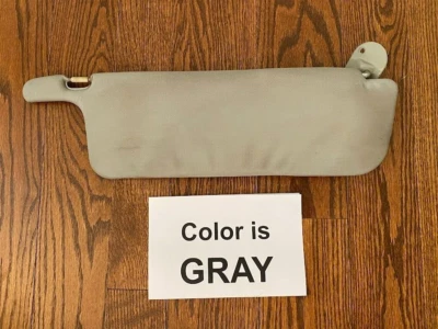 1983 - 1991 Mitsubishi Montero Dodge Raider Sun Visor PASSENGER side OEM   GRAY - Image 1 of 4