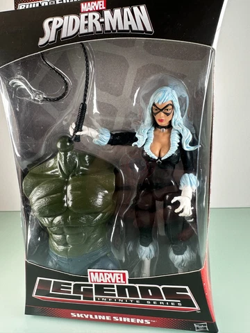 Marvel Legends Black Cat Skyline Sirens Ultimate Green Goblin BAF wave 6" figure Cover