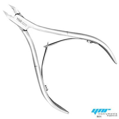 YNR Pro Cuticle Cutter Clippers Nippers Remover Nail Technicians Tool Manicure