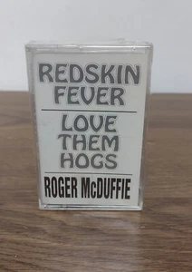 Vtg 1983 Cassette Tape: Roger McDuffie - Redskin Fever/Love Them Hogs - Sealed - Picture 1 of 4