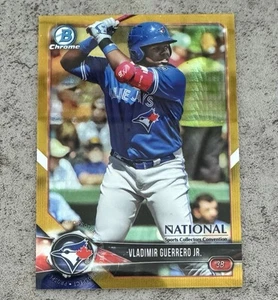 2018 Bowman Chrome - VLADIMIR GUERRERO JR - Gold Prism Refractor /50 - National - Picture 1 of 4