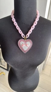Tarina Tarantino necklace heart handmade - Picture 1 of 6
