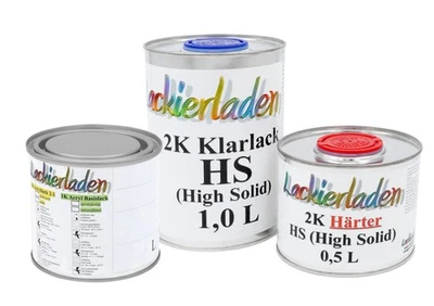 Autolack 2,0 Liter Set HS Mercedes Benz 483 Vulkanrot-Met. Wunschfarbe Klarlack  - Bild 1 von 4