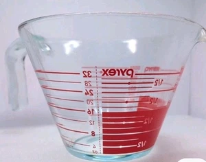 Taza Medidora PYREX Vintage Lectura Inversa 4 Tazas 32 Oz  - Imagen 1 de 22