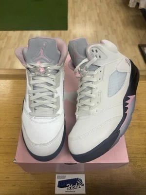 Talla 11.5 - Jordan 5 Retro “Medium Soft Pink” (Usado 1x) HQ7978-102 (SE ENVÍA LO ANTES POSIBLE) Foto 1 de 4