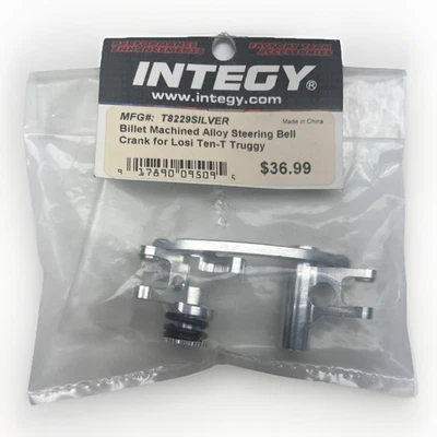 Integy Billet Machined Alloy Steering Bell Crank For LOSI Ten-T Truggy T8229 - Image 1 of 2