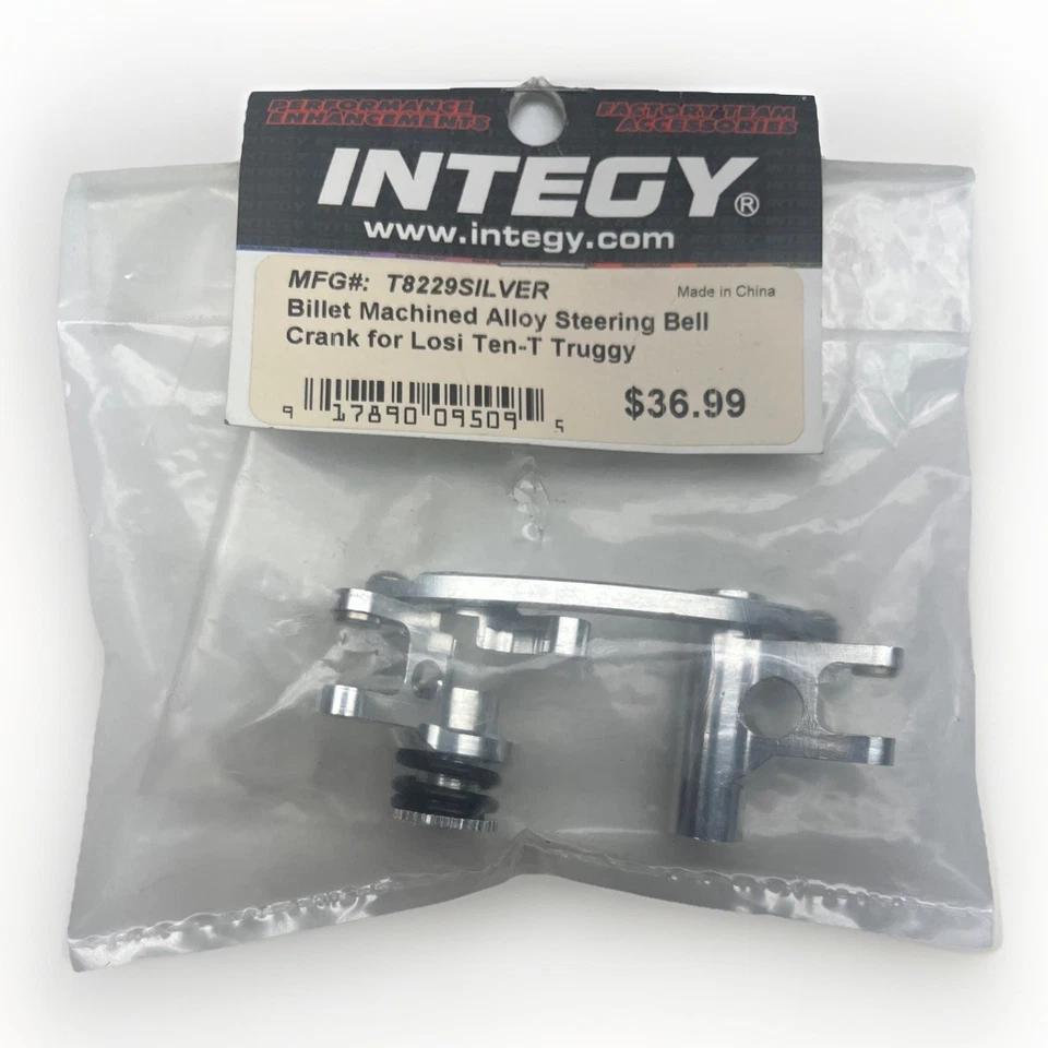 Integy Billet Machined Alloy Steering Bell Crank For LOSI Ten-T Truggy T8229 - Image 1 of 2