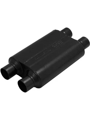 Flowmaster Muffler Super 44 Series Oval Dual 2.5 in. Offset Inlet/Outl (8425454) - Image 1 of 4