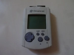 VISUAL MEMORY WHITE SEGA DREAMCAST HKT-7002 DC Official 1998 4974365103088 Japan - Picture 1 of 12