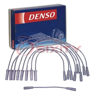 Denso Spark Plug Wire Set for 1996-1999 GMC P3500 7.4L V8 Ignition Plugs jc - Image 1 of 4