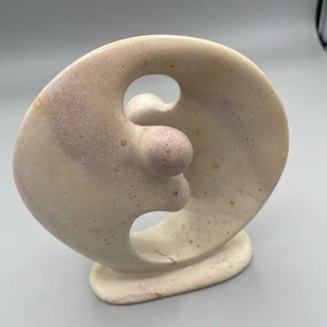 Kenya Soapstone Carving Lovers Dancing - Picture 1 of 7