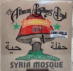 Allman Brothers Band Syria Mosque Pittsburgh PA JAN 17 1971 2LP RSD Vinyl 33 RPM - Picture 1 of 3