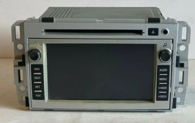 07-08 Chevrolet Equinox AM FM CD DVD GPS Navigation Radio Receiver 15942547 OEM - Image 1 of 3