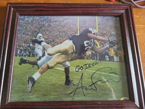 Anthony Fasano Signed Notre Dame Football 8x10 Photo Dolphins Autograph framed - Picture 1 of 1