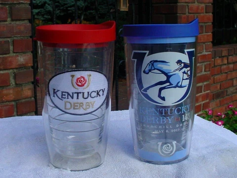 Two New Official Kentucky Derby TERVIS Cups Derby 143 - 16 Ounce Cover