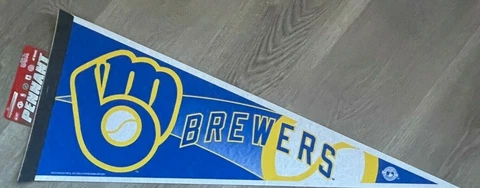 MLB Baseball Felt Full Size Pennant Choose a Team Cover
