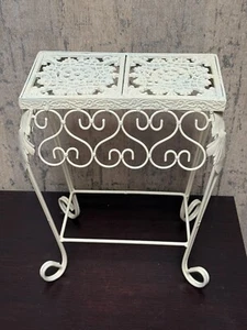 Ironwork Plant Stand Garden, Flower Table, Courtyard, Out and Indoor Decor - Picture 1 of 5