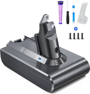 6,000Mah Batteria Dyson V6, Batteria per Dyson V6 DC62 SV03 SV09 DC58 DC59 DC61  - Foto 1 di 12