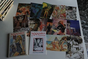 COLLANA IMMAGINARIO - I PERSONAGGI DI MILO MANARA - 12 TAVOLE A COLORI + LIBRO - Bild 1 von 1