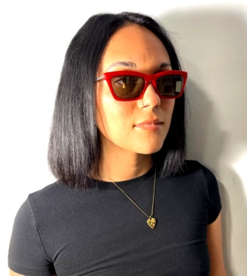 Gafas de sol para mujer MICHAEL KORS MK 2087U STOWE 33356G rojo metal plástico ojo de gato Foto 1 de 4