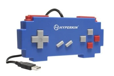 Hyperkin M06096 USB Pixel Art Controller for PC/MAC Red,Green,Blue,Gray NEW - Image 1 of 2