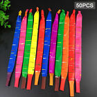50/100Pcs Mixed Color Long Latex Rocket Balloon Flying Squeaking Party Decor Bxq