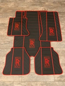 NEW 2009-2019 Rolls Royce Ghost, Dawn, Wraith, Phantom Eco Leather Floor Mats - Picture 1 of 6