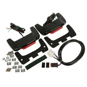 LED Light Kit Saddlebag Lid Spoiler For Harley Electra Glide Road King 1993-2013 - Picture 1 of 12