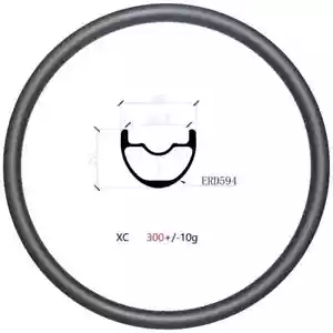 29er MTB XC Carbon Rims 28x22mm 24H 28H 32H Mountain Cross Country Bike Wheels - Picture 1 of 10