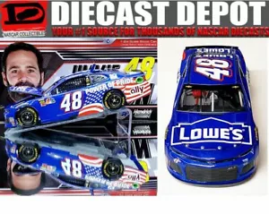 JIMMIE JOHNSON 2018 LOWES POWER OF PRIDE 1/24 ACTION - Picture 1 of 4
