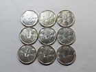 B9 Greece 1963 Silver 30 Drachmai 5 Kings BU Group 9 pcs