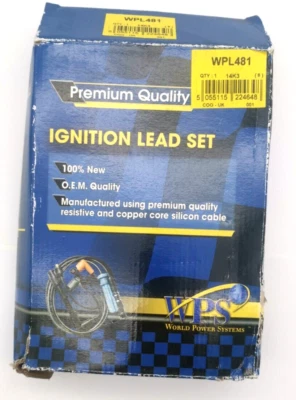 Juego de plomo de encendido WPL481 se adapta a Vauxhall Vectra MKI 1995-02 Saab 900 9000, 1993-99 Foto 1 de 4