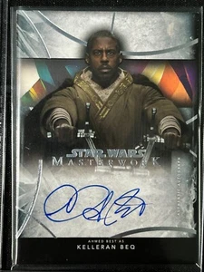 2024 Topps Star Wars Masterworks Kelleran Beq Auto Ahmed - Picture 1 of 1