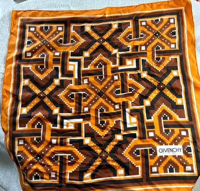 Authentic " Givenchy " vintage  Scarf - 26" - Image 1 of 4