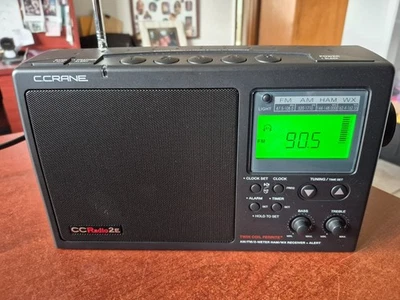 Radio C. Crane CCRadio 2E Enhanced Portable AM FM Weather and 2 Meter Ham Band  - Image 1 of 4