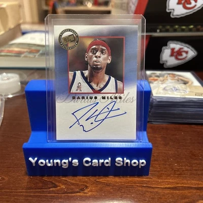 2002 年新闻通行证正品专业签名大流士迈尔斯签名 — 第 1/2 张图片