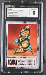 Scheda da gioco Kodiak CGC 8 Image Comics Promo 1996 Extreme Destroyer - Foto 1 di 2