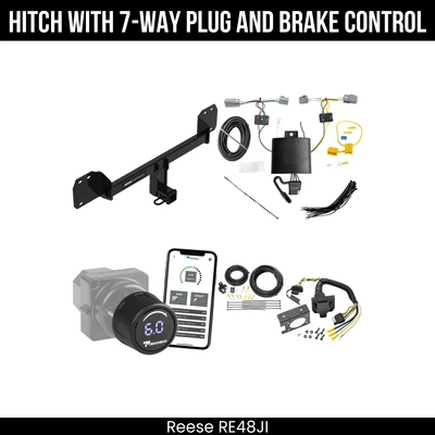 Control de freno de remolque de enganche Reese para receptor de 2" clase 3 19-25 Volvo XC40 84245 Foto 1 de 4