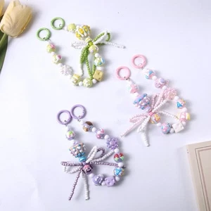 Beaded Mobile Phone Strap Colorful Phone Charm Rope Sweet Phone Lanyard - Photo 1 sur 10