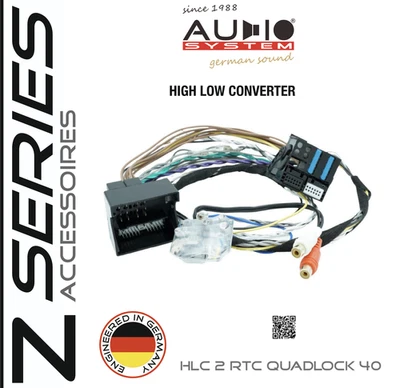 Adaptateur High Low Plug & Play compatible avec Opel Tigra TwinTop 2004 - 2009 - Photo 1/4