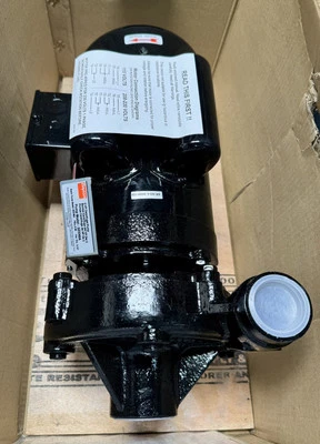 DAYTON 2ZXN6 Centrifugal Pump 115/230V AC 2 hp 1.5" Intake 1.25" Discharge 94gpm - Image 1 of 4