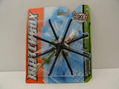 Helicóptero Matchbox Sky Busters Headquarters Sky Scorcher 2012 (verde) Foto 1 de 4