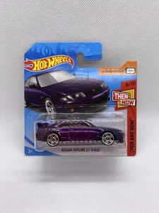 Hot Wheels 2018 Nissan Skyline GT-R R33 RARE PURPLE 193/365 #6/10 Short Card - Picture 1 of 6