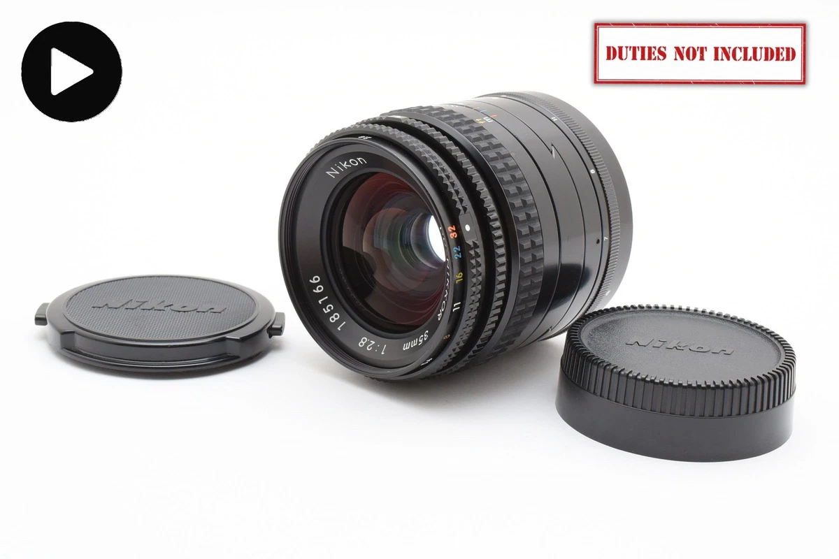 Nikon NIKKOR f/2.8 Camera Lenses 35mm Focal for sale | eBay