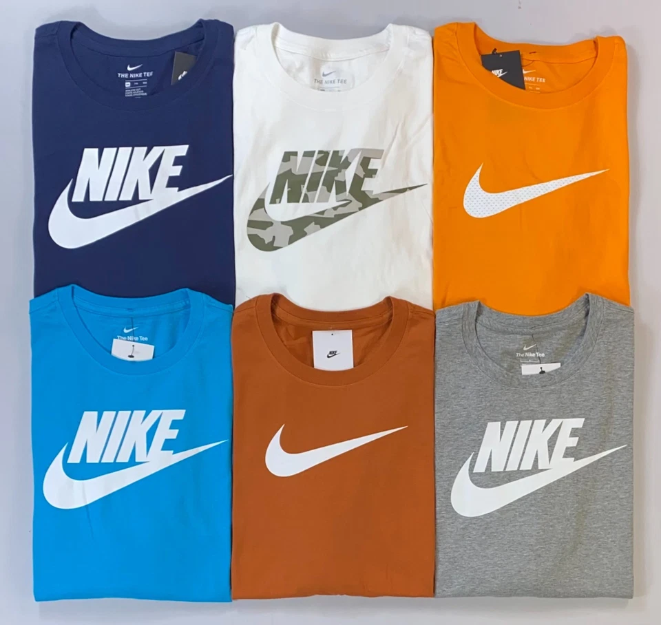 Men's The Nike Tee Long Sleeve Cotton T-shirt NEW - Image 1 of 1
