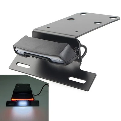 LED Tail Light Turn signal Blinker Lamp License Plate Holder FOR KAWASAKI KLX250 - Imagem 1 de 4