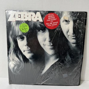 ZEBRA - Self Titled - Vinyl LP Atlantic 80054 1983 Tested EX - Picture 1 of 16